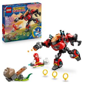 Lego Knuckles V Dr Eggman Egg Crusher Mech